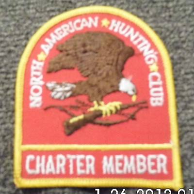 North American Hunting Club - Charter Member Patch